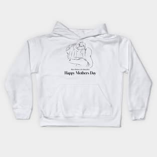 happy mother day Kids Hoodie